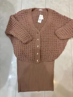 rienda ピンク セットアップ Mサイズ 新品タグ付き