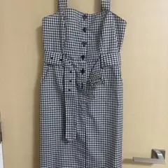 colza ギンガムチェック ワンピース