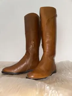 FRYE フライ ロングブーツ 27㌢ US10B 本革 レザー ベルトデザイン
