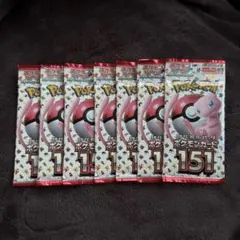 ポケモンカード 強化拡張パック151 7パックセット