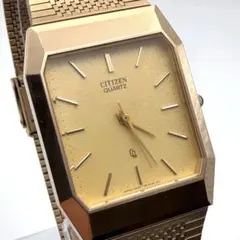 【極美】シチズン エクシード 1980年代 クォーツ スクエア CITIZEN 極美】シチズン エクシード 1980年代 クォーツ スクエア CITIZEN