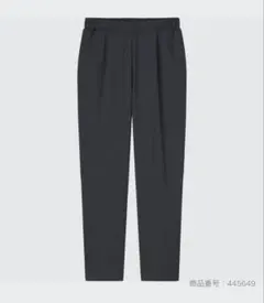 UNIQLOウルトラストレッチアクティブエアリー テーパードパンツ M ブラック