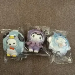 p*読様 ちびっともみずのいきものシリーズ クロミ　シナモン　ポチャッコ