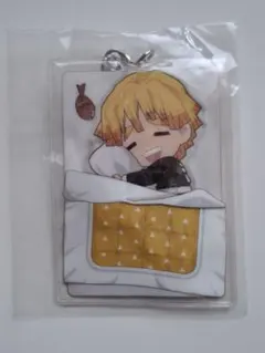 鬼滅の刃　おやすみアクリルストラップ　我妻善逸