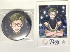 ツイステ展 トレイ　ランダムカードコレクション　缶バッジ