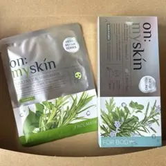 新品未開封】on: myskin オンマイスキン ハーブピーリング フェイス用