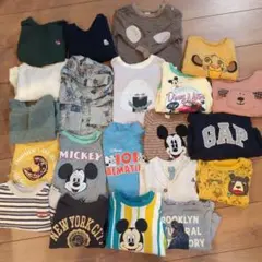 男の子 子供服 キッズ服 セット トレーナー 長袖 裏起毛 起毛 まとめ売り
