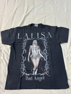 ANYMA X LALISA BAD ANGEL リサ ブラックピンクTシャツ - メルカリ