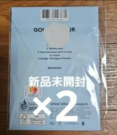【未開封】ATEEZ ソンファ golden hour part.3 2枚