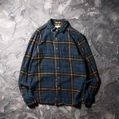 DENIM&FLOWER ネルシャツ　チェック　コットン　好配色