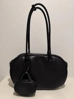 韓国Groveボストンバッグ ブラック