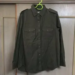 [値下げ祭り]グローバルワーク／長袖シャツ(Ｍ)＊D1545＊