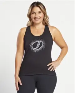新品　JAZZERCISE ジャザサイズ　タンクトップ 黒　Sサイズ