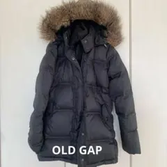 Old Gap ブラック　ダウンジャケット y2k Sサイズ ファー付き