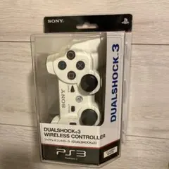 格安【新品未開封】PS3 ワイヤレスコントローラ ホワイト