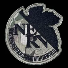 NERV 迷彩刺繍パッチ 約9cm