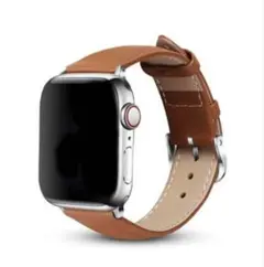 Apple Watch用レザーバンド ブラウン 38/40/41mm
