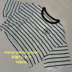 mezzo piano junior ボーダー Tシャツ Lサイズのサムネイル