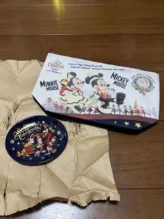 東京ディズニー スーベニアプレート ランチケース クリスマスグッズ 限定品 シー