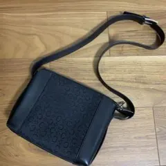 【極美品】CELINE セリーヌ★Cマカダム★本革×キャンバス ショルダーバッグ