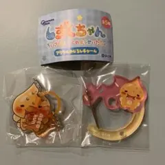 おまけ付しずくちゃんアセオ君セット　アクリルめじるしチャーム　アクリルカラビナ