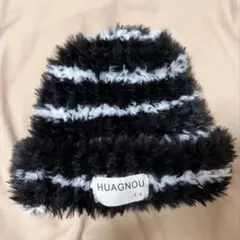 ニット帽 ビーニー ボーダー