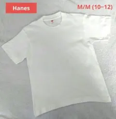 90’s Hanes ヘインズ Tシャツ 白 　M/M10−12のサムネイル