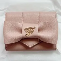 ♡メゾンドフルール ベルトリボンミニウォレット 財布 ピンク pink レア♡