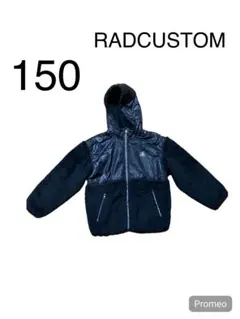 RADCUSTOM 中綿ジャケット 150cm ブラック