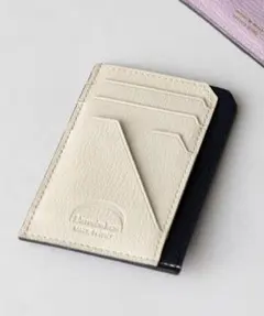 ラルコバレーノ スマートミニウォレット ネイビー×ホワイト 新品 コンパクト財布