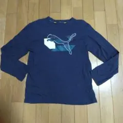 PUMA 長袖Tシャツ ネイビー150㎝のサムネイル
