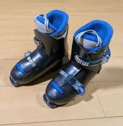 子ども スキー ブーツ Snow Carving ブラック/ブルー　25cm