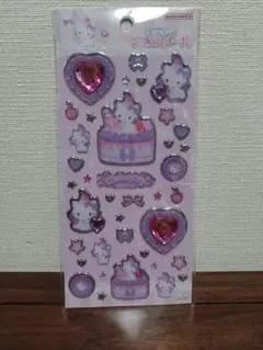 正規品 キラキラジュエルシール チャーミーキティ