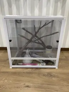 爬虫類ケージ　60×40×40 メッシュ　アクリル扉　カメレオン　ケージ　ペット 爬虫類ケージ 60×40×40 メッシュ アクリル扉 カメレオン ケージ ペット