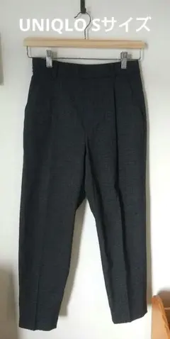EZYタックアンクルパンツ グレンチェック 丈標準 S
