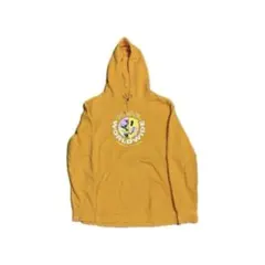 HUF プルオーバーパーカー イエロー　ストリート