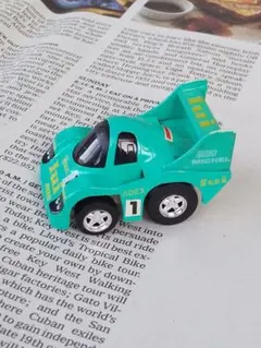 ターコイズ ミニカー レースカー風