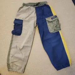 多色カラーブロックパンツ 100cm〜