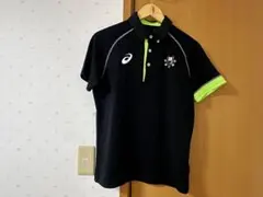 ASICS アシックス ポロシャツ JAPAN ブラックのサムネイル