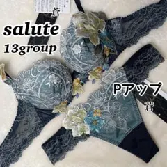 サルート 16 KO ネイビー P-upブラ&ソング 16G - メルカリ