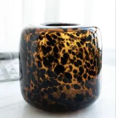 未使用♡フラワーベース♡レオパード