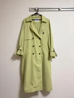 AZUL BY MOUSSY ライトグリーン トレンチコート