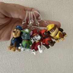 パウパト　めじるし　パウ・パトロール キーホルダー 5種セットのサムネイル