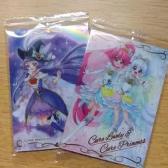 プリキュアウエハース第11弾　SR キュアラブリー・キュアプリンセス