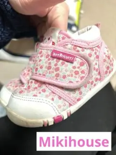 Hot Biscuits 花柄スニーカー ピンク系