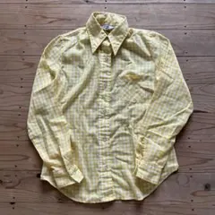 LEVI’S　70年代　USA製　レディース　リーバイス　チェック柄シャツ
