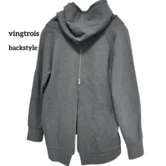 【バックスタイルが可愛い☆o(≧▽≦)o ☆】バントロア　バックジップパーカー