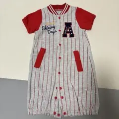 ストライプロンパース 50-70cm