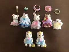 シルバニア　人形まとめ売り 匿名発送】シルバニア 赤ちゃん 人形 まとめ売り レア - メルカリ