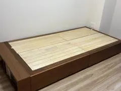 D*S様 【廃盤品】収納付きベッド　ウォールナット材のサムネイル